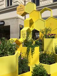 Bee Connected The Importance Of Bees In Urban Areas White Arkitekter Exibition Design Urban Area Urban Mapping