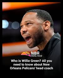 Willie Green will start Year 5 with the Pelicans! 🤨