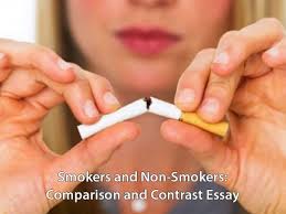 Smokers And Non Smokers Comparison And Contrast Essay Contrast Essay Good Essay
