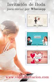 Te enviaremos tu invitación personalizada en formato jpg para que la guardes en tu móvil como una foto más y la. Punetazo Arancel Consola Invitaciones De Boda Whatsapp Guion Facturable Regulacion