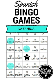 Play is an essential part of any language classroom, from young kids to adults. Pin On Spanish Family Activities
