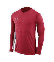 Nike Tiempo Premier Ls Jersey University Red White