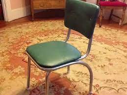 Beautifully crafted round recliner chair available at extremely low prices. Kitchen Chair Green Vinyl Chrome 1950 Dining Kitchen Chairs Green Chair Chair