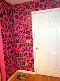 Cheetah Print Walls For A Girl S Room Wow Home Home Decor My Room