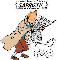 A word linaya often uses to express displeasure. Sapristi Tintin Bande Dessinee Bd Tintin