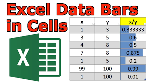 Microsoft Excel Data Bars Within Cells