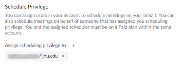 Zoom offers multiple methods to schedule a meeting. Scheduling Meetings For Other Zoom Users Johns Hopkins Engineering