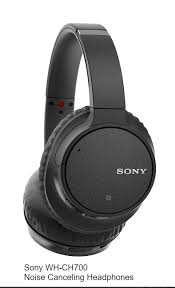 Sony Wh Ch700 Noise Canceling Headphones Black Headphones Wireless Noise Cancelling Headphones Noise Cancelling Headphones