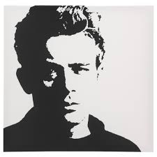 Pjatteryd Bild James Dean Jetzt Bestellen Unter Https Moebel Ladendirekt De Dekoration Bilder Und Rahmen Bi Schablonenkunst Audrey Hepburn Malerei Bilder