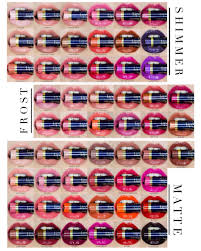 lipsense color collage with tube chart lipsense color