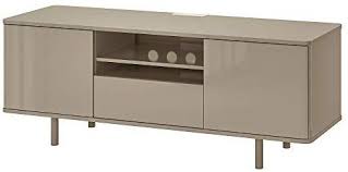 Amazon Com Ikea Mostorp Tv Unit Beige High Gloss Beige Kitchen Dining In 2020 High Gloss White Tv Unit Ikea