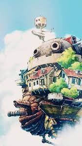 Lost Loneliness And Liberation Mobile Wallpapers Of Howl S Moving Castle Request Howls Moving Castle Studio Ghibli Art Ghibli Art