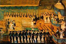 É nessa área também que fica o altar de onde a autoridade mais alta comanda a sessão. Maconaria Wikipedia A Enciclopedia Livre