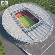 3d Model Of Emirates Stadium Stadium 3d Model Emirates