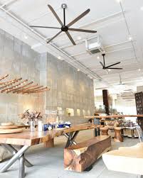 Awf61 warehouse ceiling fans 8400m3/min air volume for large facilities. Gracezone Fans