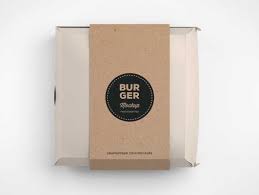 Download Fast Food Hamburger Packaging Psd Mockup Mockup Mockup Psd Packaging Mockup