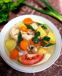 Its texture is similar to the chinese beef ball, fish ball, or pork ball.the word bakso may refer to a single meatball or the complete dish of meatball soup. Resep Cara Membuat Sayur Sop Ayam Dan Bakso Dengan Campuran Ceker Kuah Bening Yang Enak Diadona Id