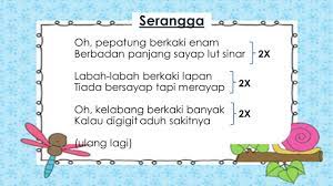 Malaysia kitakita satu keluarga / pergerakan2.0 modul kemahiran muzik2.3 bergerak mengikut muzik2.3.1 membuat pergerakan. Lagu Serangga Vokal Pendidikan Muzik Tahun 3 Youtube