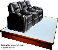 Row One 5 Piece Platform Riser Kit Home Theater Furniture Home Home Theater Seating