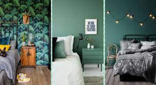 La decoration d'une chambre permet la mise en place de nombreuses idées. Chambre 20 Facons D Adopter Le Vert