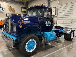 Image result for Mack Blue 1946 Truck