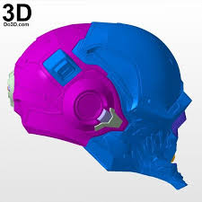 Halo 4 5 Locus Helmet Visor 3d Printable Model Print File Stl Do3d 03 3d Printable Models Halo Helmet Visor