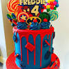Huge sale on all marvel cake toppers now. 3