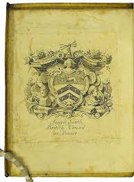 Armorial Bookplate In Perottus Nicolaus Rudimenta Grammatices Book Plates Nicolaus Vintage World Maps