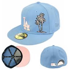 Cap style design your own logo on the hat. Dodgers City Icon Cotton Candy Sky Blue New Era Fitted Hat Cap Pink Uv Ebay