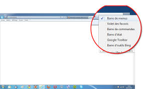Internet Explorer 9 Ou Est Passee La Barre De Menus