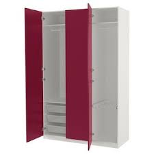 The ikea engineering department has optimized the weight, cost, and functionality of this wardrobe system. Platsa White Fonnes White Wardrobe Width 240 Cm Height 231 Cm Ikea Ikea Pax Pax Wardrobe At Home Furniture Store