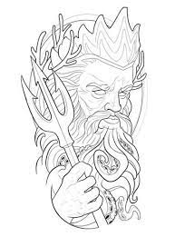 46 Ideas For Drawing Tattoo Chicano Mythology Tattoos Poseidon Tattoo Mermaid Tattoos