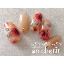 春夏デートハンドフラワー Ancherirのネイルデザインno2922736