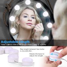 Our ultimate vanity glam beauty box also holds the title for australia's largest beauty box. Hollywood Style Led Vanity Mirror Lights Kit For Makeup Usb Powered Lighting Fixture Strip For Bathroom Vanity Lighting Dressing Room 10 Dimmable Light Bulbs Mirror Not Include Lankdeals Tools Home Improvement Bathroom