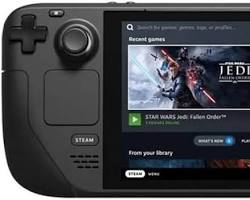 Valve Steam Deck OLED el konsolu resmi