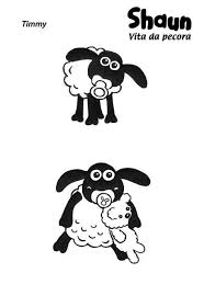 Shaun The Sheep Baby Timmy In Shaun The Sheep Coloring Page Shaun Das Schaf Timmy Das Schafchen Schaf Zeichnen