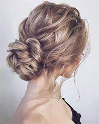59 Stunning Messy Updo Hairstyles For Special Occasion Hair Styles Messy Hair Updo Messy Wedding Hair