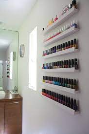 lora and frank s fun modern home home salon ribba picture ledge beauty room