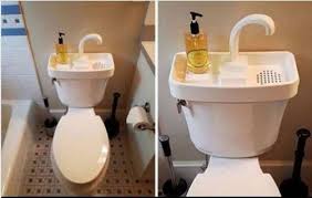 should the japanese toilet sink combo