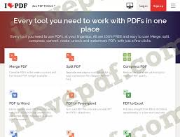 Convert pdf to word for free on any os and in any web browsers. Ilovepdf Is An Online Service To Work With Pdf Files Complet Ilovepdf