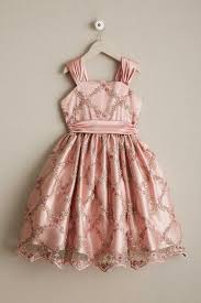Girls Rose Lattice Dress Wedding Dresses Designer Kids