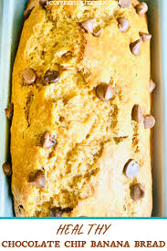 Healthy Banana Chocolate Chip Bread Coffee Fit Kitchen Recipe In 2020 Chocolate Chip Banana Bread Bread Recipes Sweet Healthy Chocolate Chip