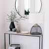 A simple c base or v base can give you the versatility to own the sparkling beauty of an all glass table. 1