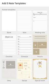 Samsung notes lets you switch between different kinds of pens, highlighters and erasers by tapping the icons in the app's toolbar. Add S Note Template Fur Android Apk Herunterladen