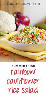 Our Plant Based Vegan Recipes Are Great For The Entire Family All Recipes Are Whole Food Plant Based Veg Cauliflower Rice Salad Rice Salad Rice Salad Recipes