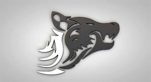 Cool wolf wallpapers for free download. Hd Wallpaper Wolf Black And White Wolf Logo Wallpaper Artistic 3d Studio Shot Wallpaper Flare