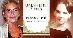 Obituary of Mary Ellen “Mellon” Zweig