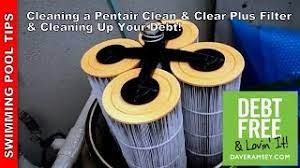 There is no need for backwashing. Cleaning A Pentair Clean Clear Plus Filter Cleaning Up Your Debt Youtube