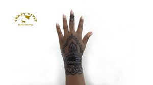 Think of it as a temporary tattoo. Henna Tattoo Info Crazy Style Barber Henna Tattoo