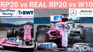 F1 Racing Point Vs Mercedes Rp20 Vs Real Rp20 Vs W10 Comparison Youtube